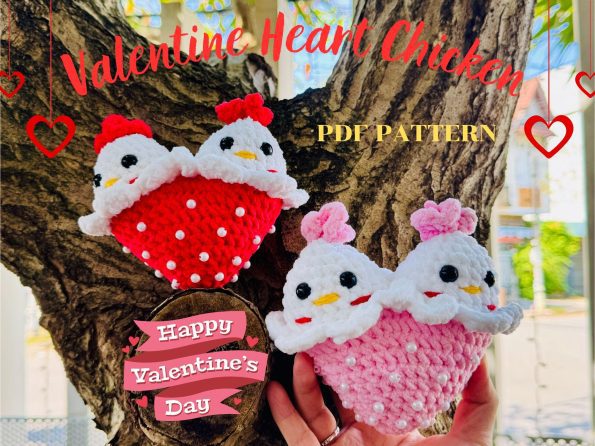 birdlove crochet valentine gift