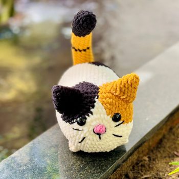 CraftedJeanne - Crochet with Love 6 calico cat