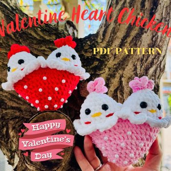 birdlove crochet valentine gift